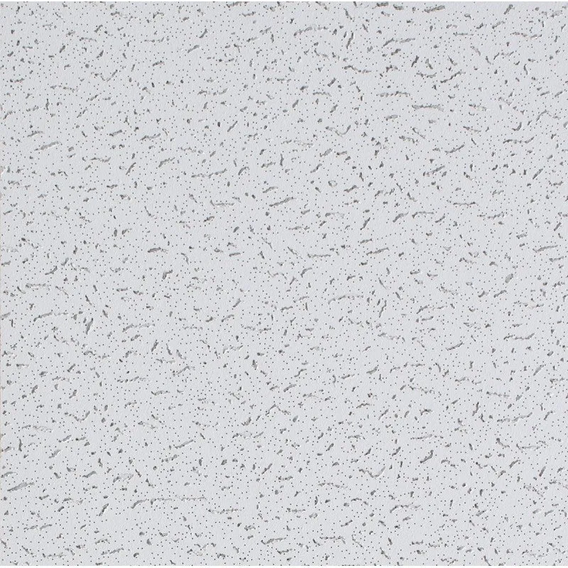 USG Fifth Avenue Series 270 Ceiling Panel, 2 ft L, 2 ft W, 5/8 in Thick, Mineral Fiber, White