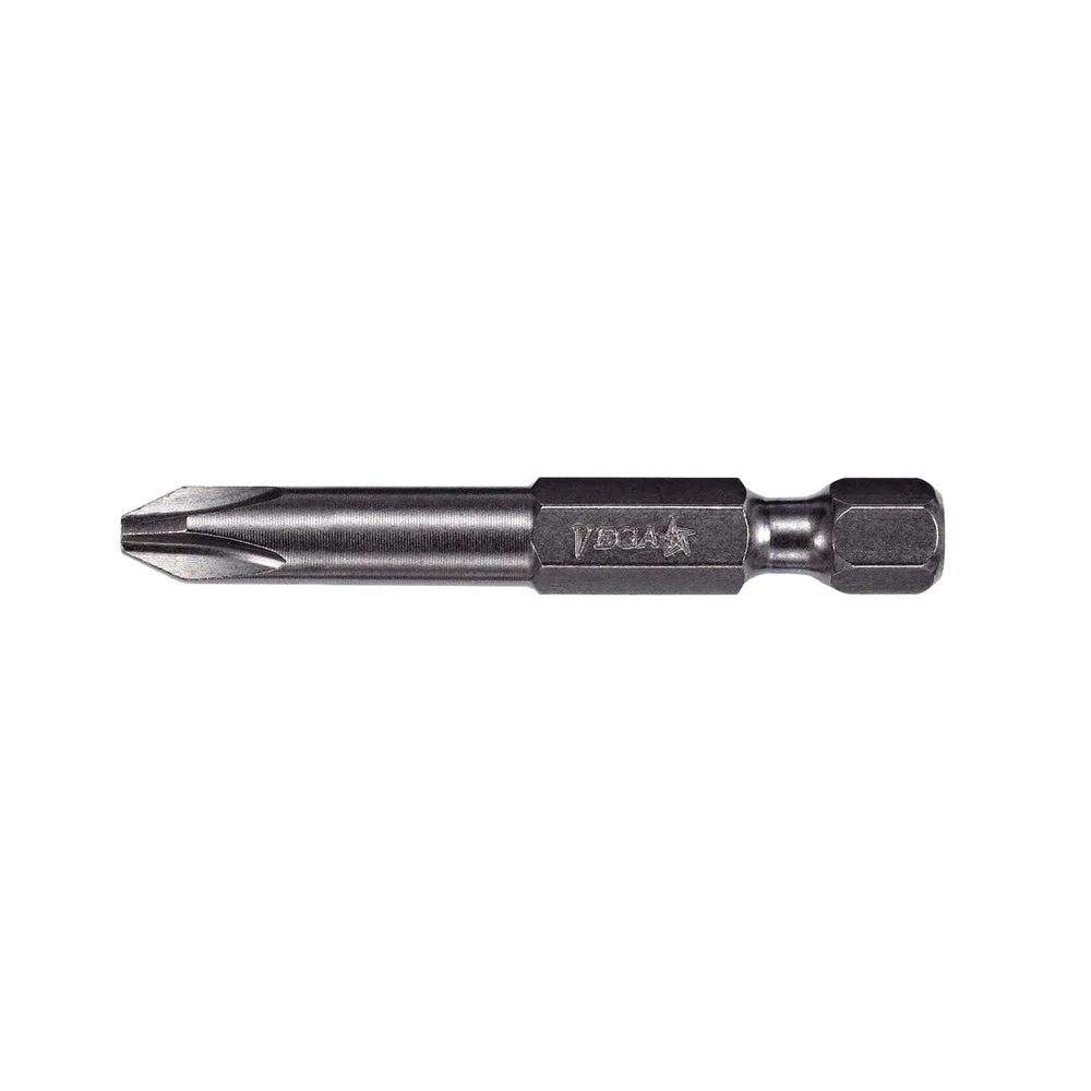 VEGA 1150P3AX-DB10 Phillips #3 Power Bit x 6″ Extra Hard – Clamshell 10pcs