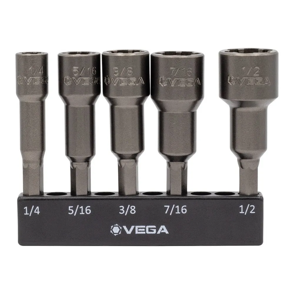 VEGA 165BE5S Impact Bolt Extractor Set – 5pc
