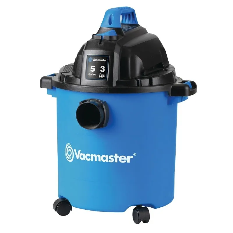 Vacmaster VJC507P Wet and Dry Vacuum Cleaner, 5 gal, Foam Sleeve