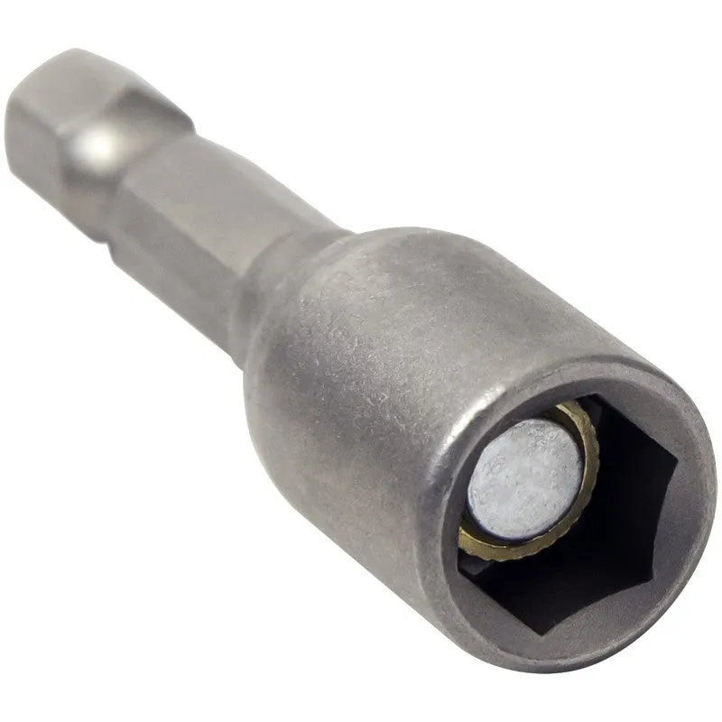 Vulcan 111441OR Magnetic Nutsetter, 5/16 in Drive, Hex Drive, 1-3/4 in L, 1/4 Quick Change in Shank (Pack of 50)