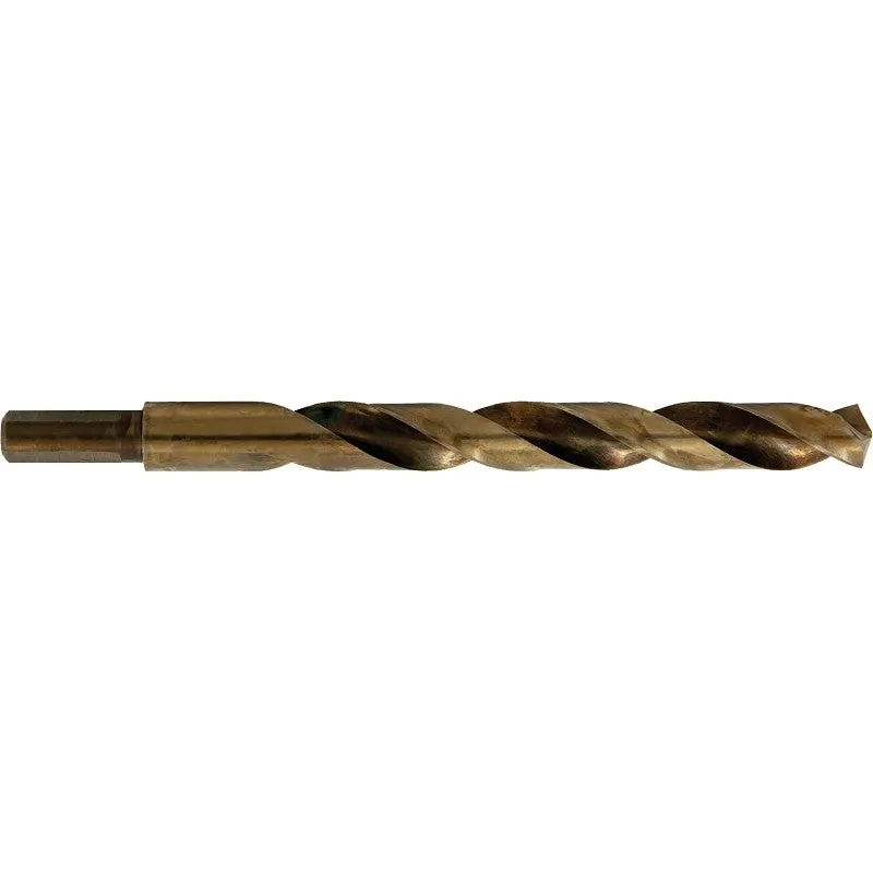 Vulcan 251511OR Jobber Drill Bit, 1/2 in Dia, 6 in OAL, Reduced Shank