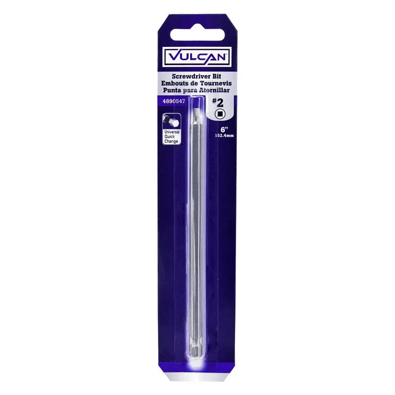 Vulcan 376641OR Screwdriver Bit, S2 Chrome Molybdenum Steel