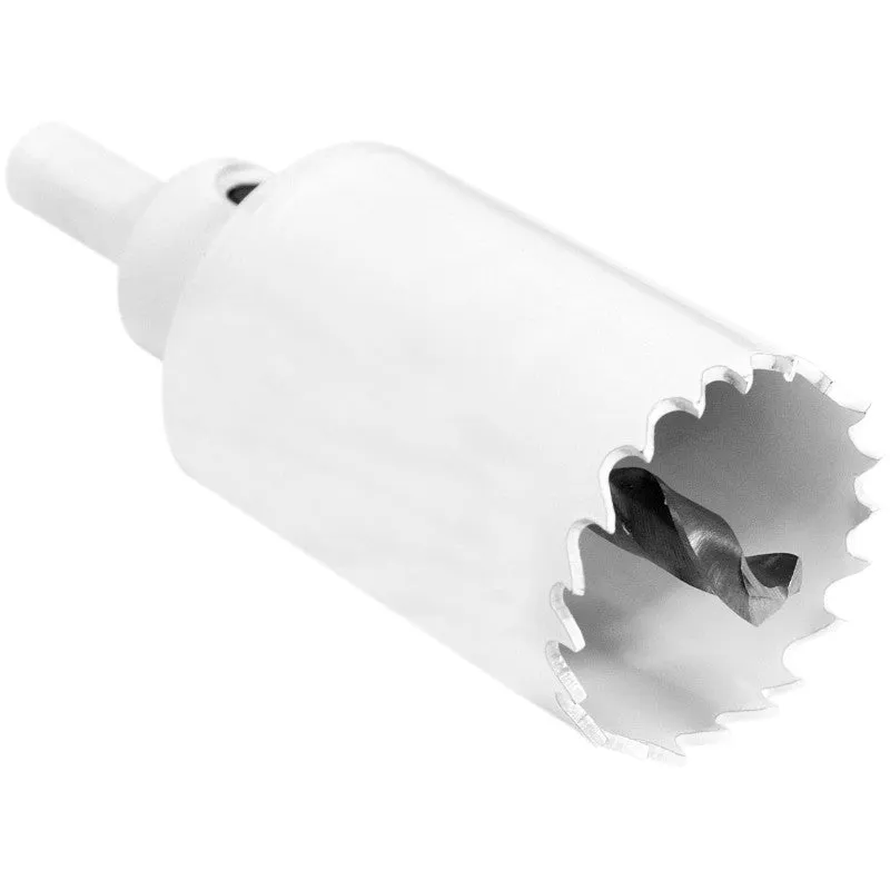 Vulcan 960671OR Hole Saw with Arbor Hanager, 1-3/8 in Dia, 1-7/8 in D Cutting, 4/6 TPI, HSS Cutting Edge