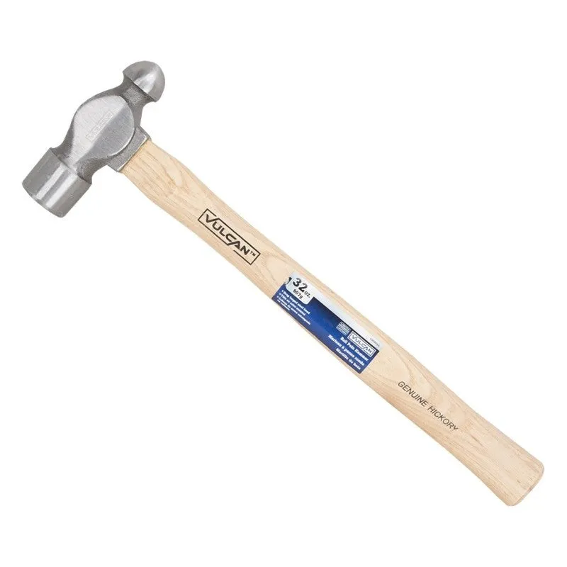 Vulcan BP32H Hammer, 32 oz Head, Ball Pein Head, CS Head, 15-7/8 in OAL