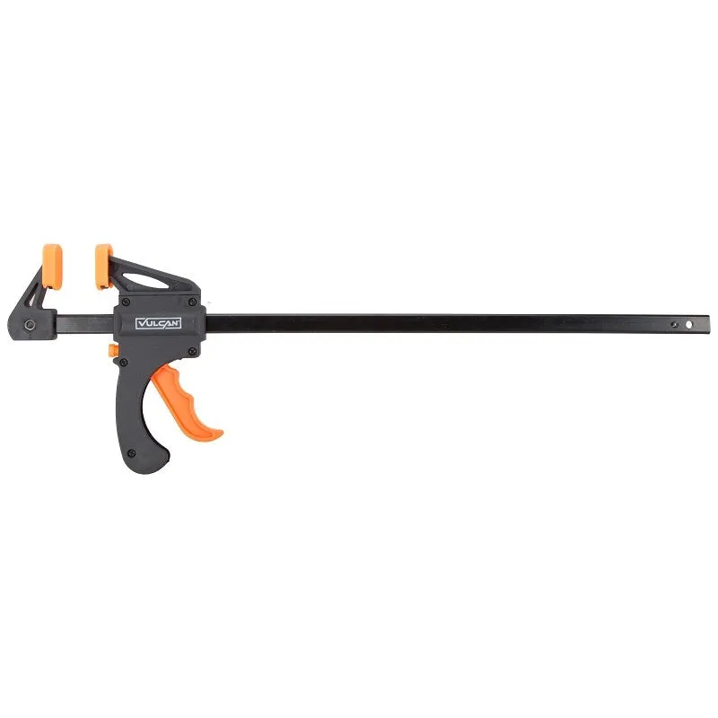 Vulcan JL-QBC-218 Bar Clamp, 18 in Max Opening Size, 2-1/2 in D Throat, Nylon Body