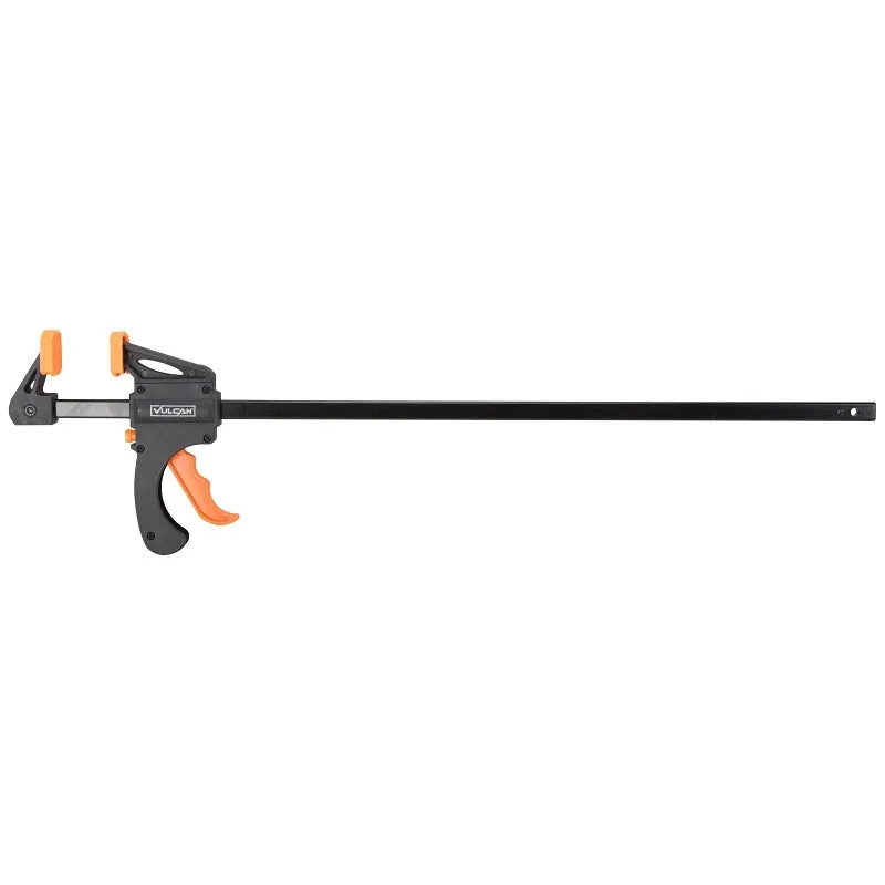 Vulcan JL-QBC-224 Bar Clamp, 24 in Max Opening Size, 2-1/2 in D Throat, Nylon Body