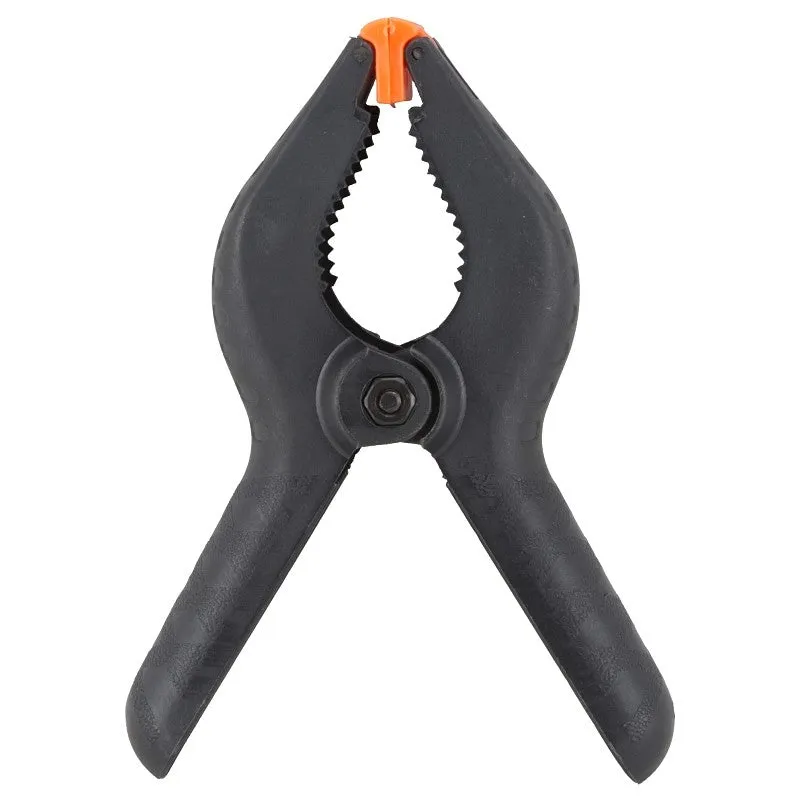 Vulcan JL27647 Spring Clamp, 2 in Clamping, Nylon, Black (Pack of 12)