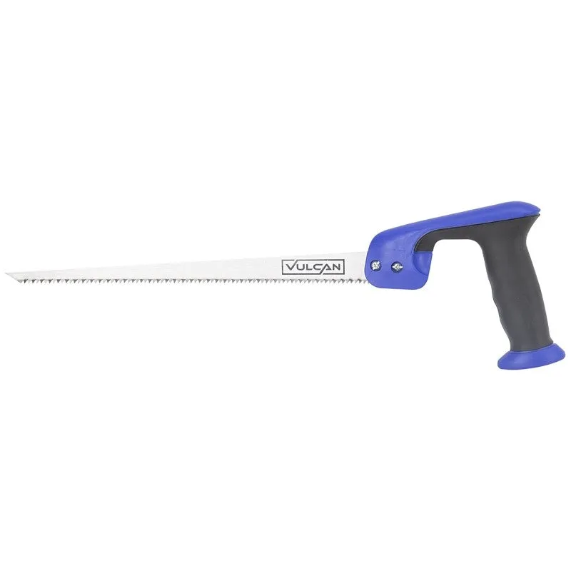 Vulcan JLO-033 Wood Compass Saw, 12 in L Blade, 1-3/8 in W Blade, 7 TPI, Steel Blade, Black Handle