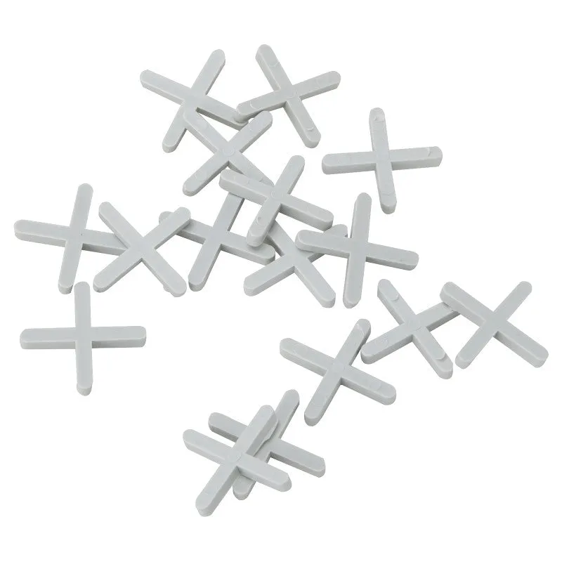 Vulcan MJ-T80803 Tile Spacer, 1/8 in Thick, Cross, Plastic
