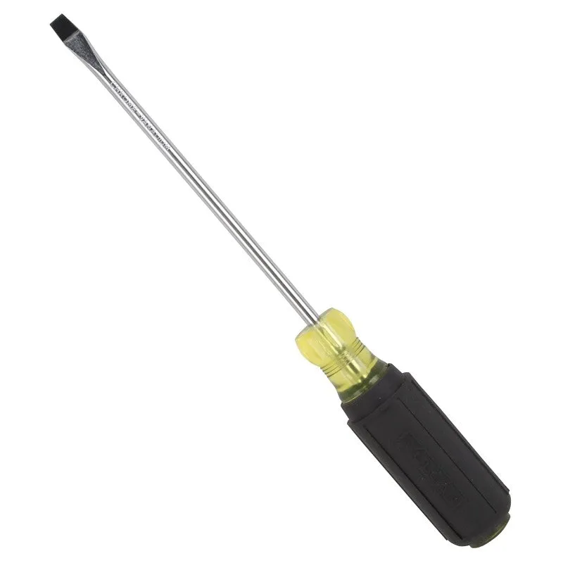 Vulcan MP-SD06 Screwdriver, 1/4 in Drive, Slotted Drive, 10 in OAL, 6 in L Shank, Plastic/Rubber Handle