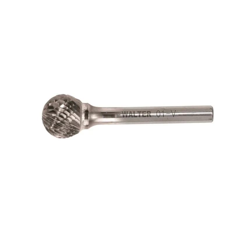 WALTER 01V010 CARBIDE BURR 1/4in Shank Double Cut SD-3 DC