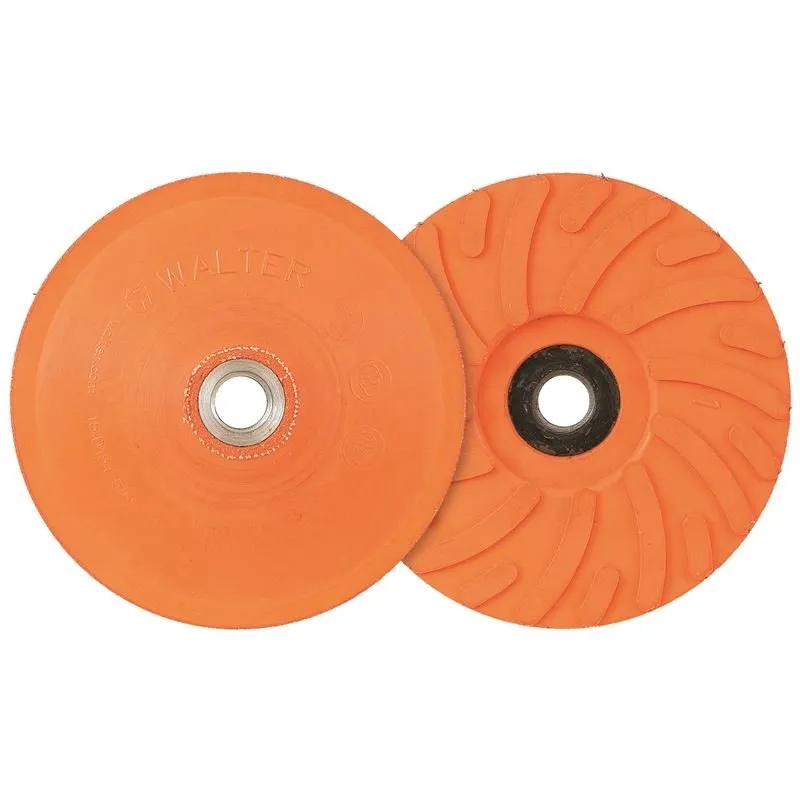 WALTER 15D154 RUBBER BACKING PAD 5in X 5/8in-11
