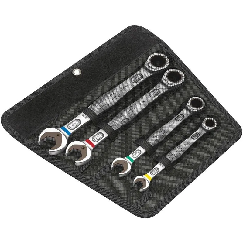 WERA Joker Set of ratcheting combination wrenches SB, 4 pieces