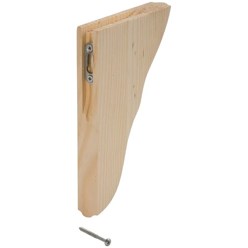 Waddell 1357 Keyhole Corbel, Natural, Pine