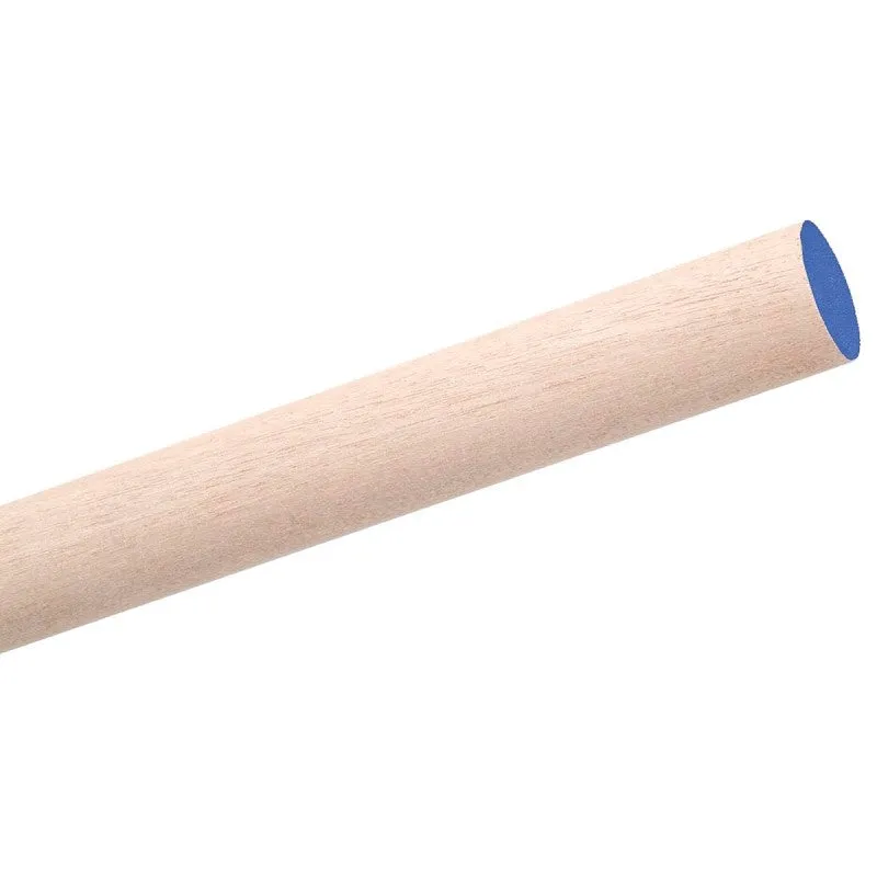 Waddell 6406UB Dowel Rod, 3/8 in Dia, 48 in L, Aspen Wood (Pack of 20)