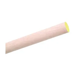 Waddell 6412UB Dowel Rod, 3/4 in Dia, 48 in L, Aspen Wood (Pack of 8)