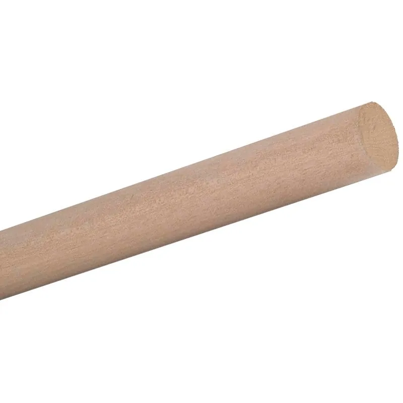 Waddell 6504UB Dowel Rod, 1/4 in Dia, 36 in L, Oak Wood (Pack of 25)