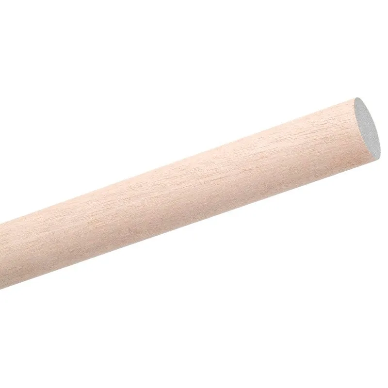 Waddell 6603UB Dowel Rod, 3/16 in Dia, 36 in L, Birchwood (Pack of 25)