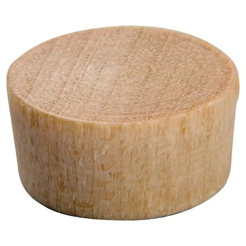 Waddell 8300.25 OAK CS Screw Hole Plug, Hardwood (Pack of 8)