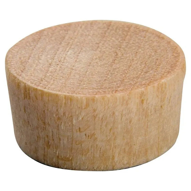 Waddell 8300.38-CS Screw Hole Plug, Birchwood (Pack of 8)