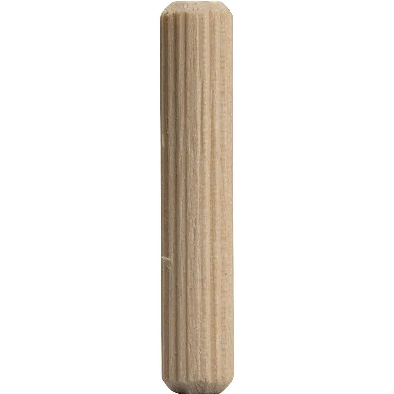 Waddell 876F DP-10 Dowel Pin, 3/8 in Dia, Hardwood (Pack of 10)