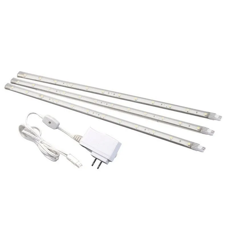 Westek USL30HBCC Cabinet Strip Light, 12 V, 3.9 W, LED Lamp, Warm White Light, 47 Lumens, 3000 k Color Temp