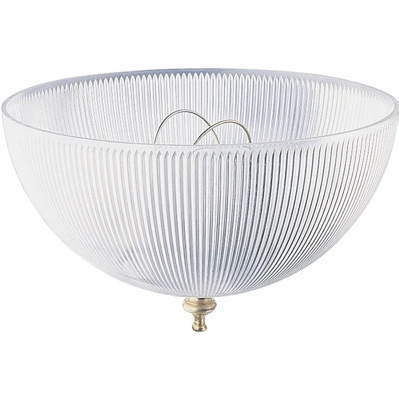 Westinghouse 8149300 Light Shade, Dome, Acrylic, Clear (Pack of 6)