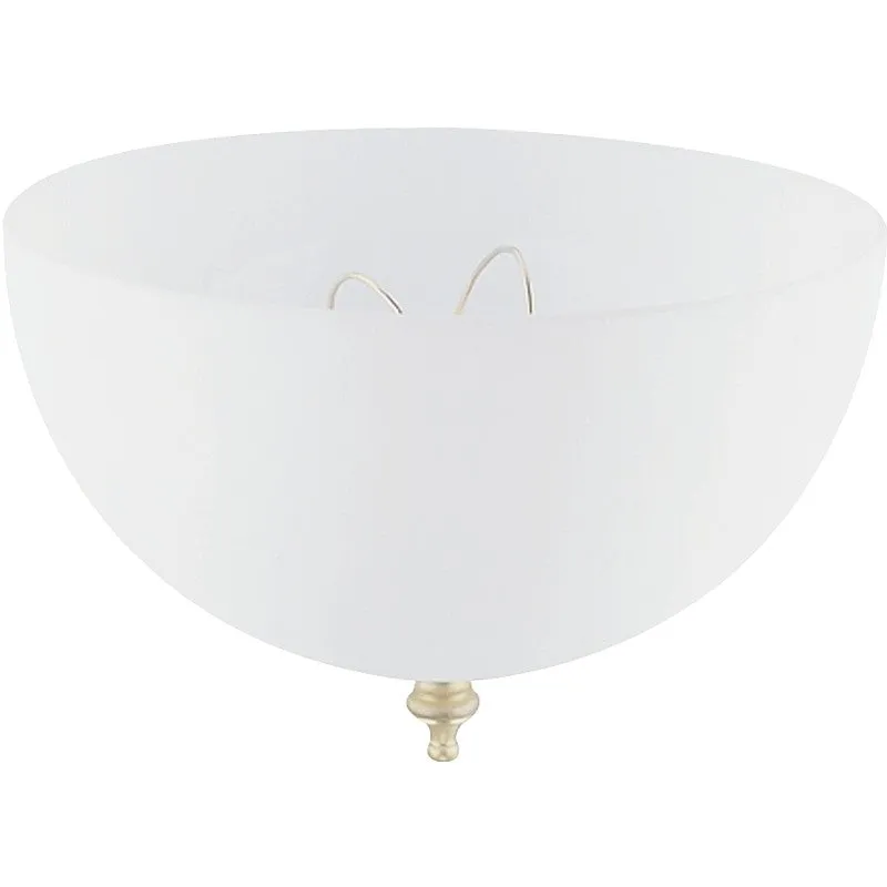 Westinghouse 8149400 Light Shade, Dome, Acrylic, White