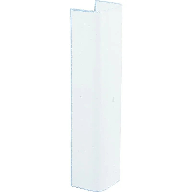 Westinghouse 8175900 Channel Shade, Rectangular, Glass, White (Pack of 6)
