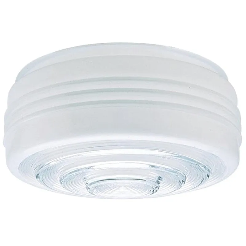 Westinghouse 8560800 Light Shade, 7-5/8 in Dia, Drum, Mushroom, Glass, White (Pack of 6)