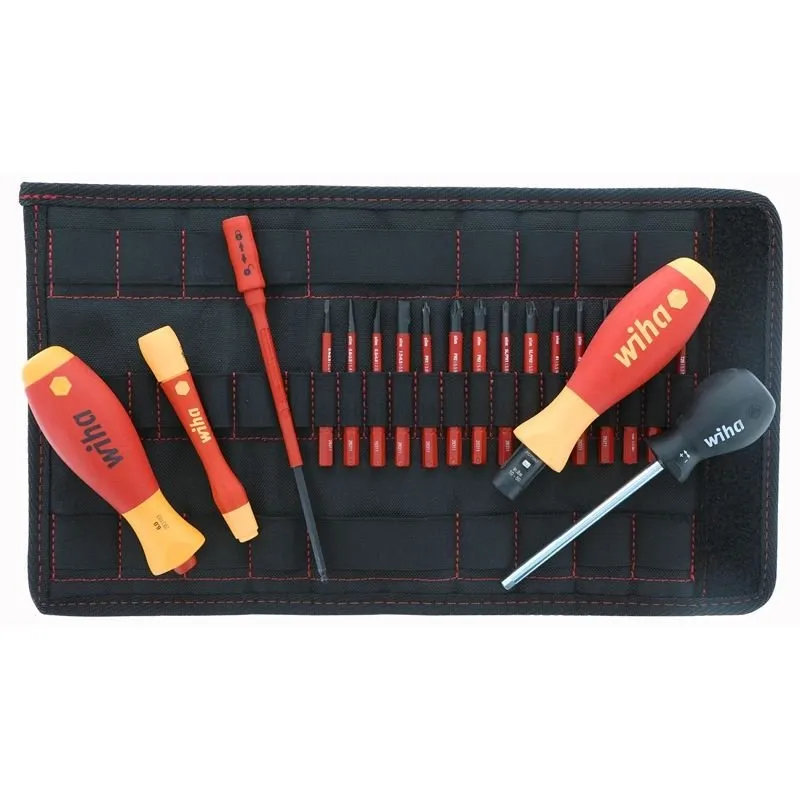 wiha 20 piece insulated deluxe slimline set