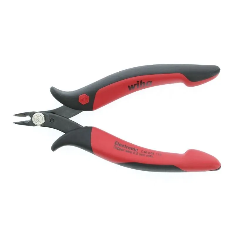 Wiha Electronic Diagonal Cutters Full Flush Narrow Shape