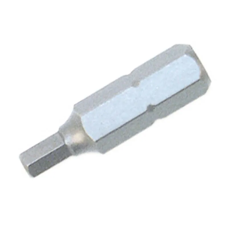 Wiha Hex Metric Insert Bit 1.5 x 25mm Pack of 10 Bits