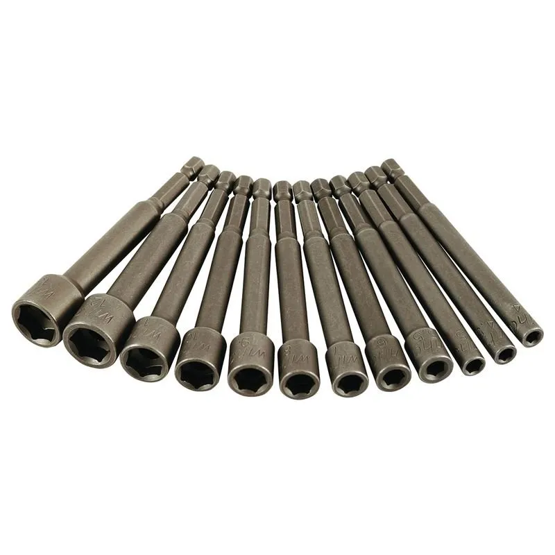 Wiha Metric Nut Driver Power Blades Set