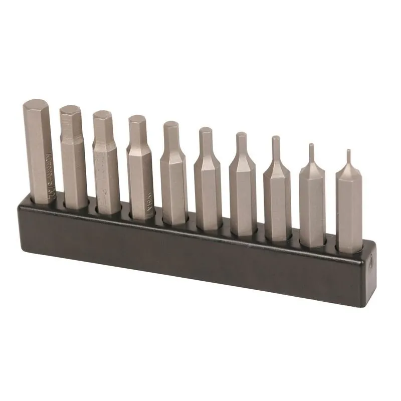 Wiha Micro Bit Hex Inch 10 Pack