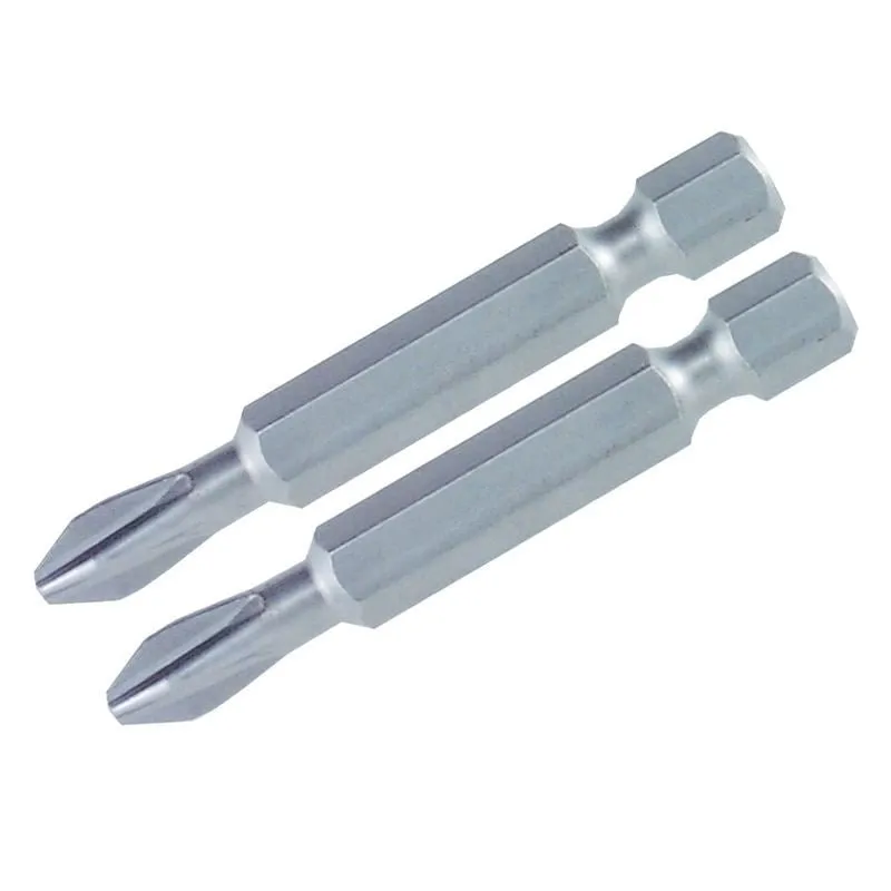 Wiha Phillips Power Bit #00 x 50mm Pack of 2 Bits