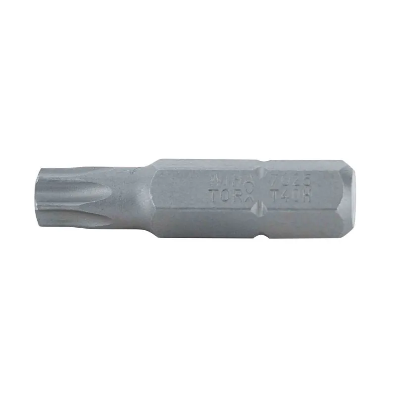 Wiha Security Torx Insert Bit 5/16 Dr T40s Pack of 10 Bits