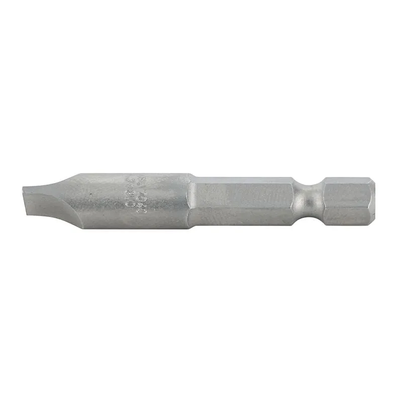 Wiha Slotted Power Bit 8.0 x 1.2 x 50mm Pack of 10 Bits
