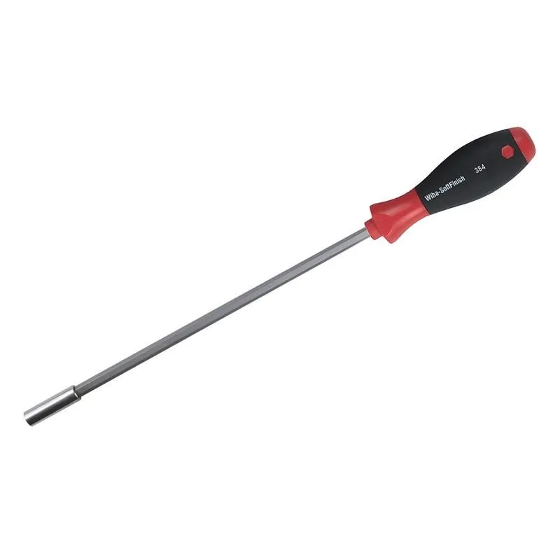 Wiha SoftFinish 1/4in Magnetic Bit Holder – Long 300mm Blade