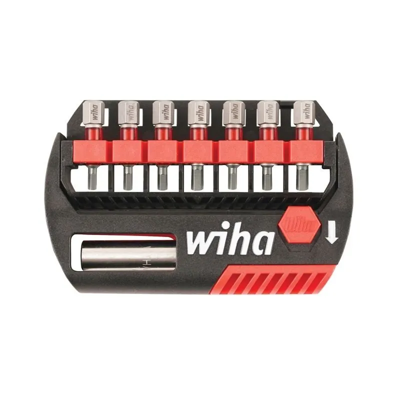 Wiha Terminator Impact Insert Bit Buddy Hex Inch/Metric 8 Piece Set