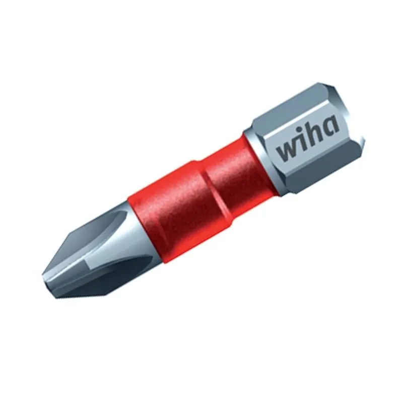 Wiha Terminator Impact Insert Bit Phillips #2 Pack of 10 Bits