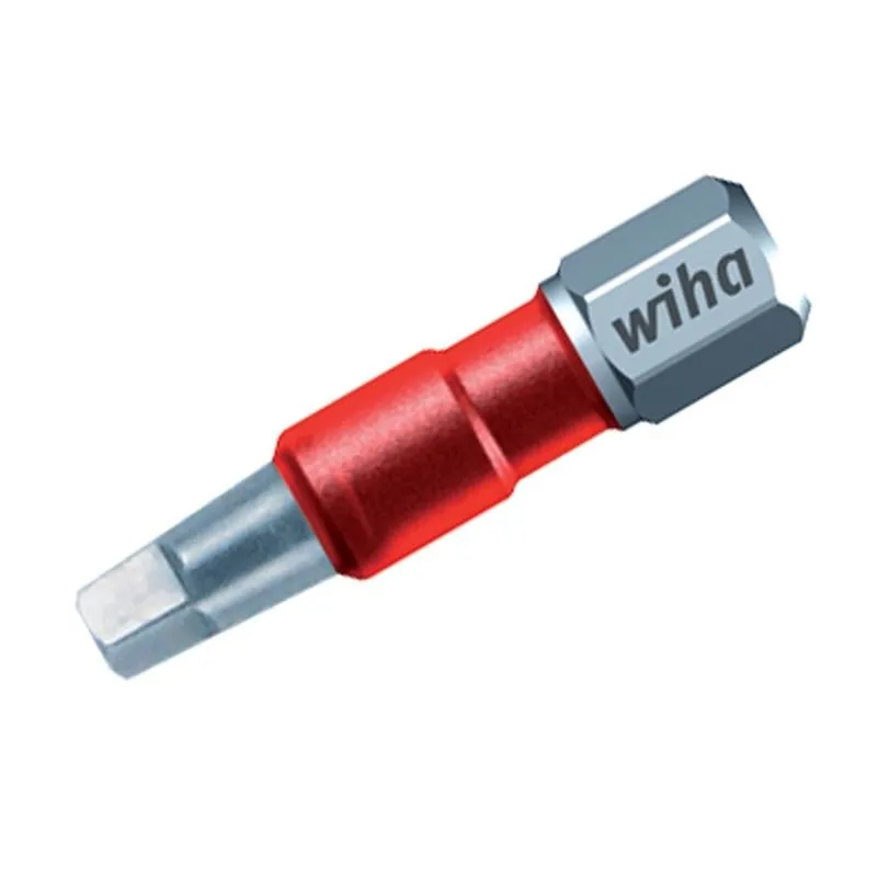 Wiha Terminator Impact Insert Bit Square #3 Pack of 10 Bits