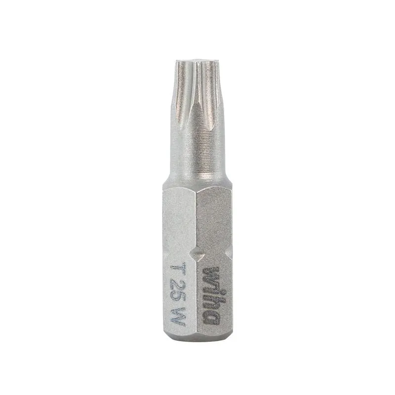 Wiha Torx Align Insert Bit T25 x 25mm Pack of 10 Bits