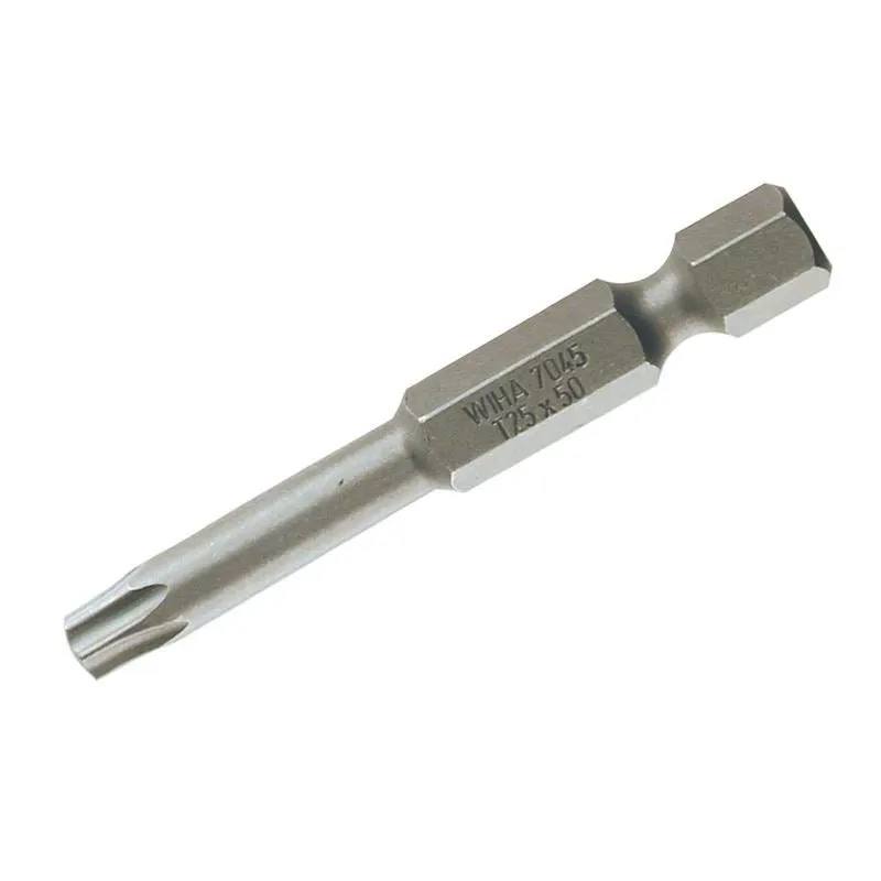Wiha Torx Power Bit T20 x 50mm Pack of 10 Bits