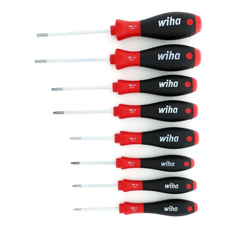 wiha torxplus 8 pc driver set ip6 25 softfinish cushion grips