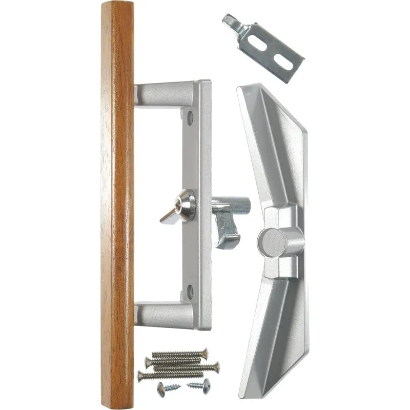 Wright Products V1104 Patio Door Latch, Aluminum, Surface Mounting