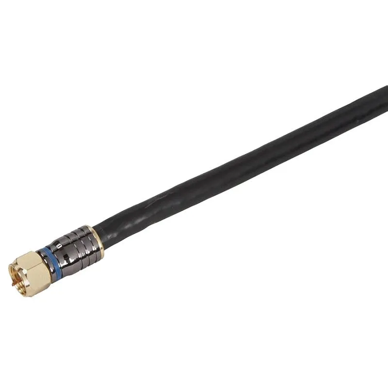 Zenith VQ302506B RG6 Coaxial Cable, 25 ft L