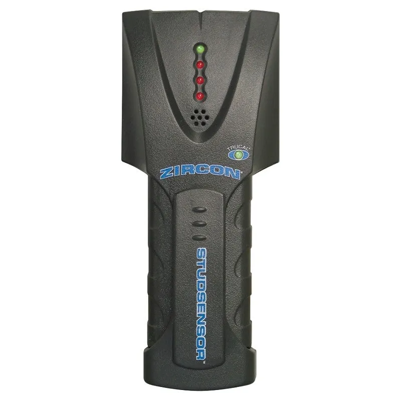 Zircon 62168 Series Stud Sensor, 1.18 in L x 2.33 in W x 5.54 in H Dimensions, 9 V Battery, 3/4 in Detection