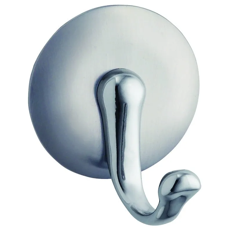 iDESIGN 55070 Hook, Stainless Steel, Brushed Stainless Steel, 2/PK